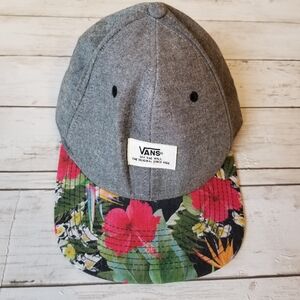 Vans Walmer Tropical Floral Print Snapback Trucker Hat
